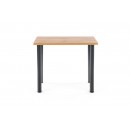 Стол обеденный HALMAR MODEX 2 дуб вотан/черный 90/60